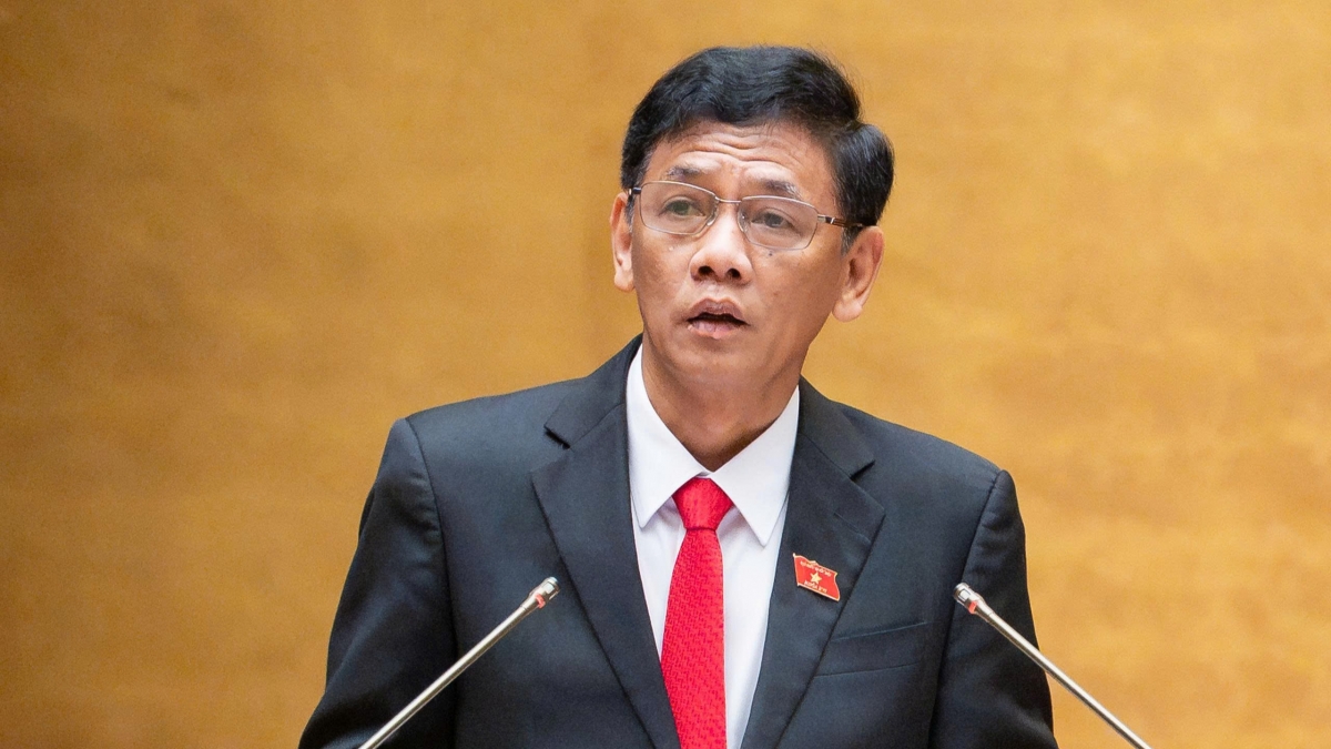 Chủ tịch Hội đồng Dân tộc Lâm Văn Mẫn nhất trí với chủ trương tích hợp thực chất 4 chương trình mục tiêu quốc gia hiện hành thành một chương trình tổng thể. (Ảnh: Quốc hội)
