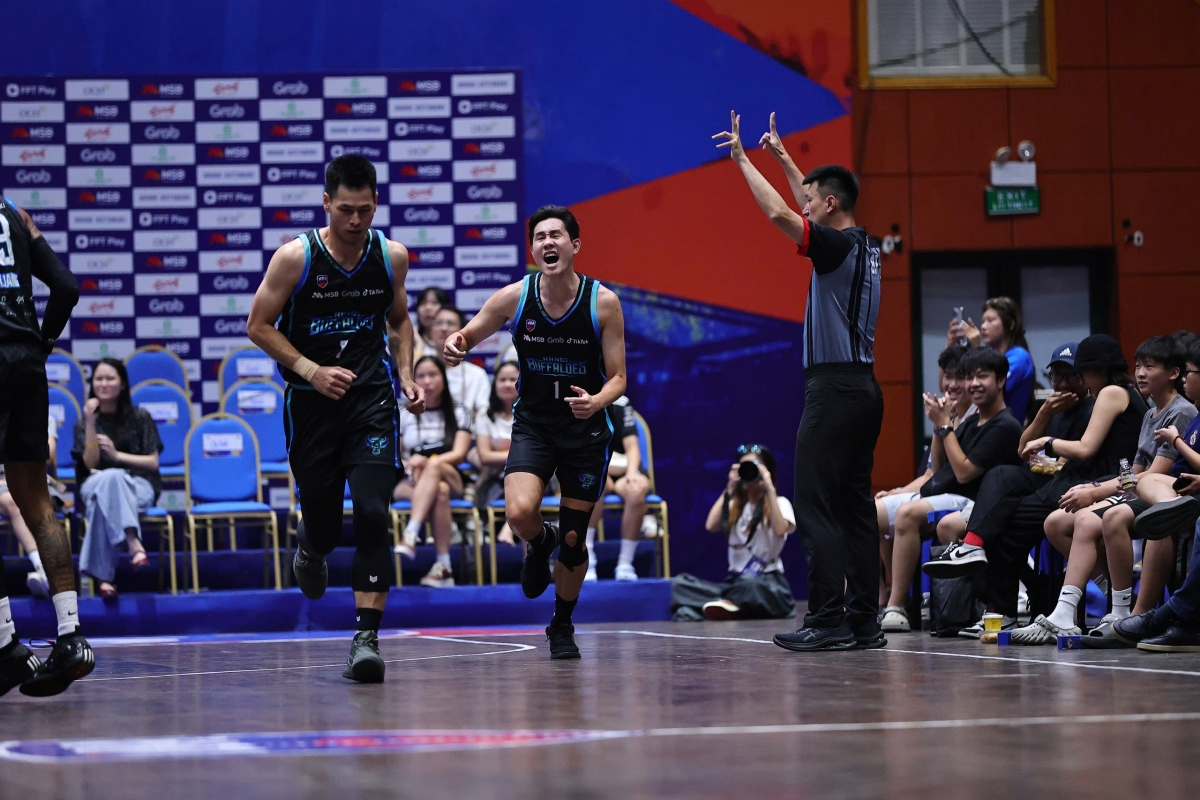ĐKVĐ Hanoi Buffaloes toàn thắng cả 4 trận trước Danang Dragons mùa này (ảnh: VBA)