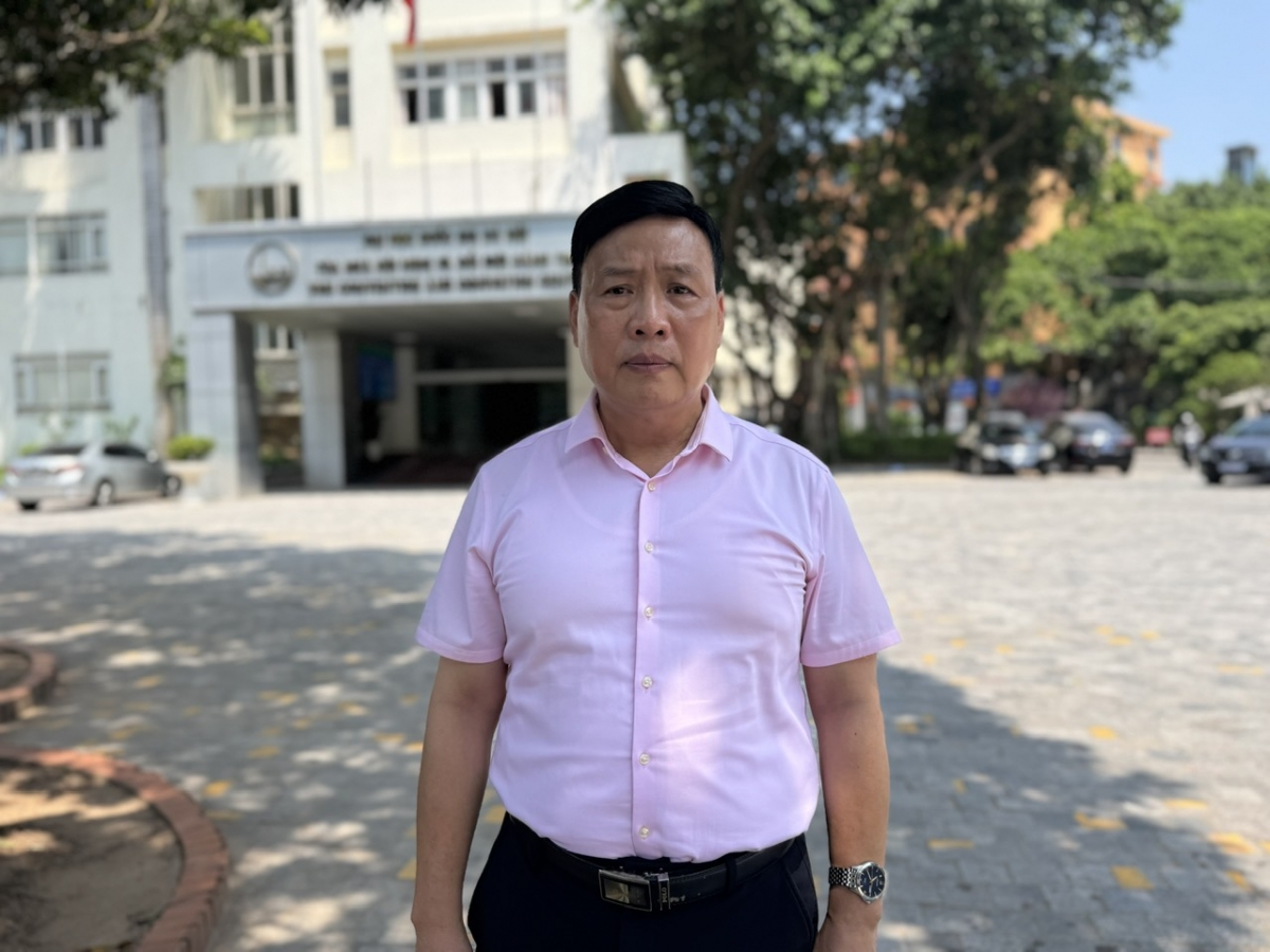 GSTSKH Nguyễn Đình Đức, Chủ tịch Hội đồng Khoa học trường ĐH Công nghệ
(Ảnh: Thu Lương VOV2 )