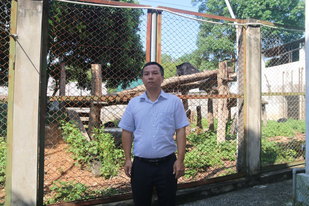 Ông Nguyễn Đức Minh, Phó Giám đốc Trung tâm Cứu hộ động vật hoang dã Hà Nội (Ảnh: NVCC)