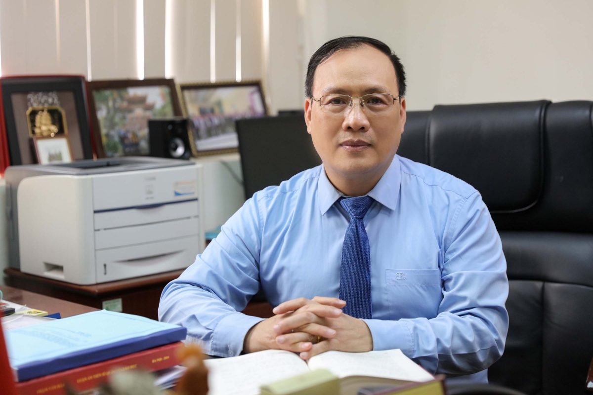 GS.TSKH Nguyễn Đình Đức - Nguyên Chủ tịch Hội đồng trường Đại học Công nghệ (ĐHQG Hà Nôi). Ảnh: NVCC