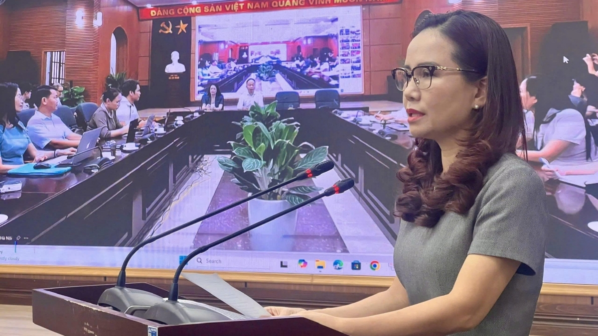 Bà Vương Hương Giang, Phó Giám đốc Sở GD-ĐT Hà Nội (Ảnh: BTC)
