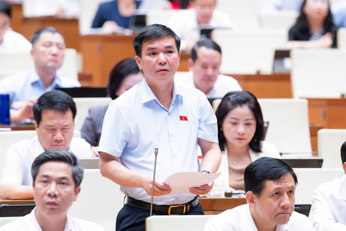 Đại biểu Hà Sỹ Huân (Đoàn ĐBQH Thái Nguyên). Ảnh: Quốc hội