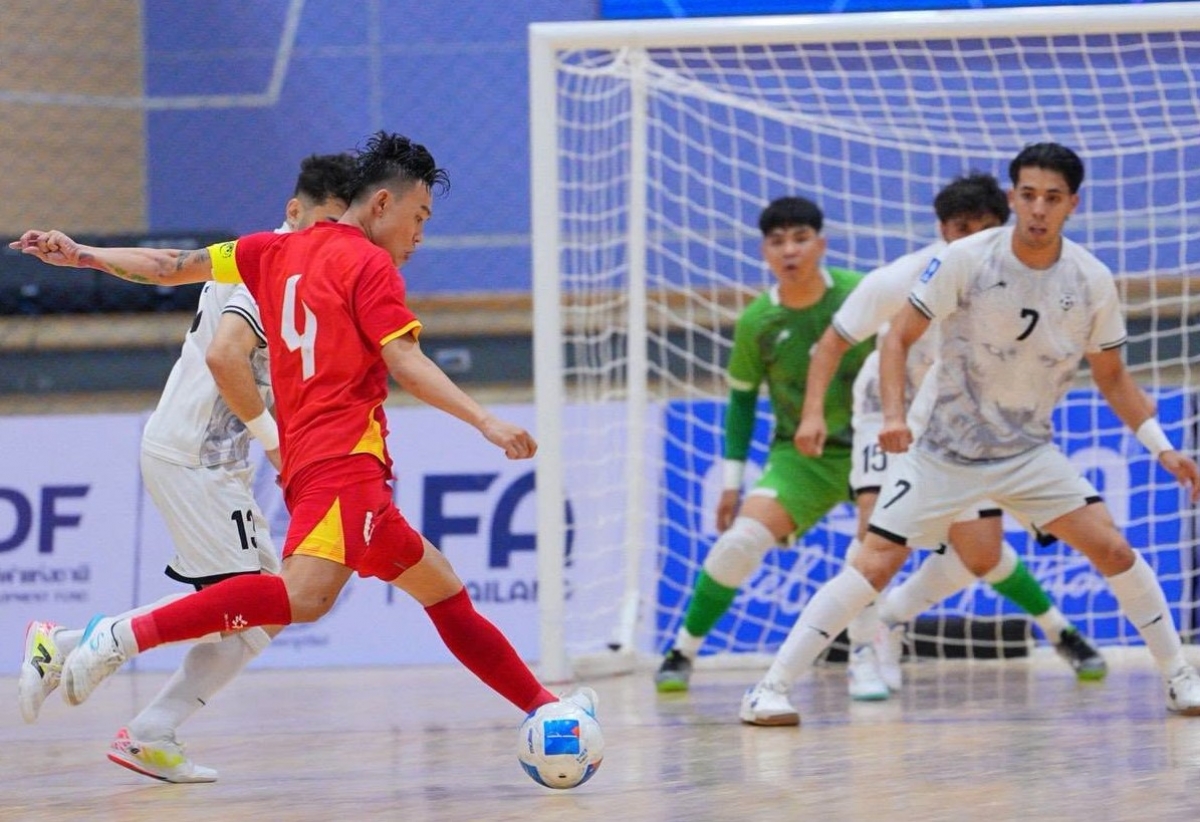 Châu Đoàn Phát thể hiện phong độ cao (Ảnh: Futsal Thailand)