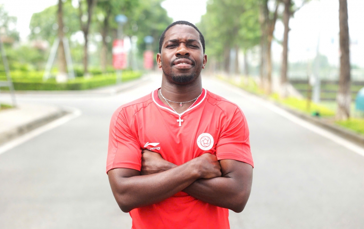 Rimario Gordon - một trong những ngoại binh toàn diện bậc nhất tại đấu trường V.League (Ảnh: CLB)