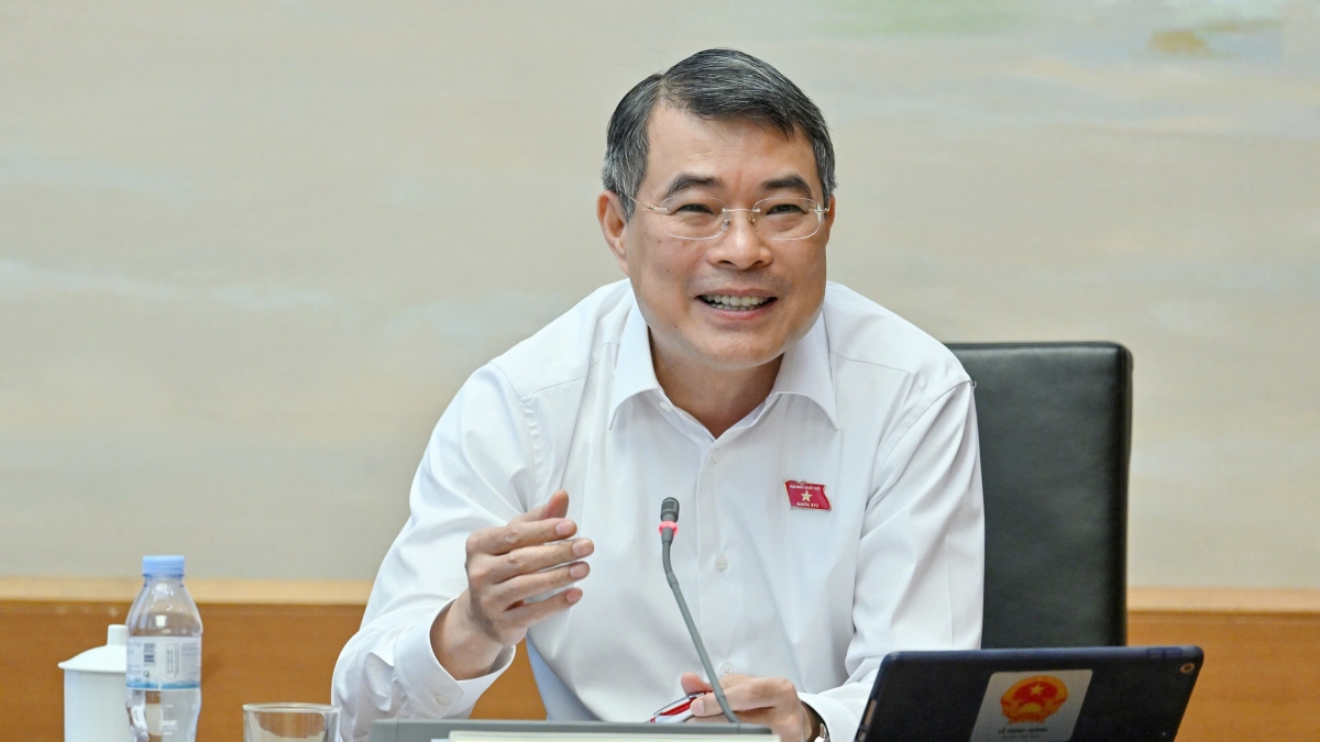 Thủ tướng Lê Minh Hưng trong phiên thảo luận tại tổ 11 chiều ngày 19/8. (Ảnh: Quốc hội)