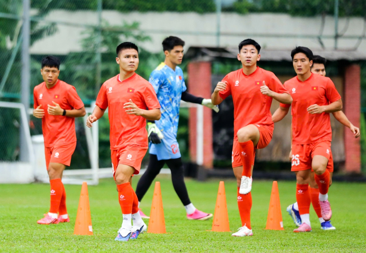 Quang Hải được kỳ vọng sẽ ghi dấu ấn ở trận đấu với Malaysia sắp tới. (ảnh VFF)