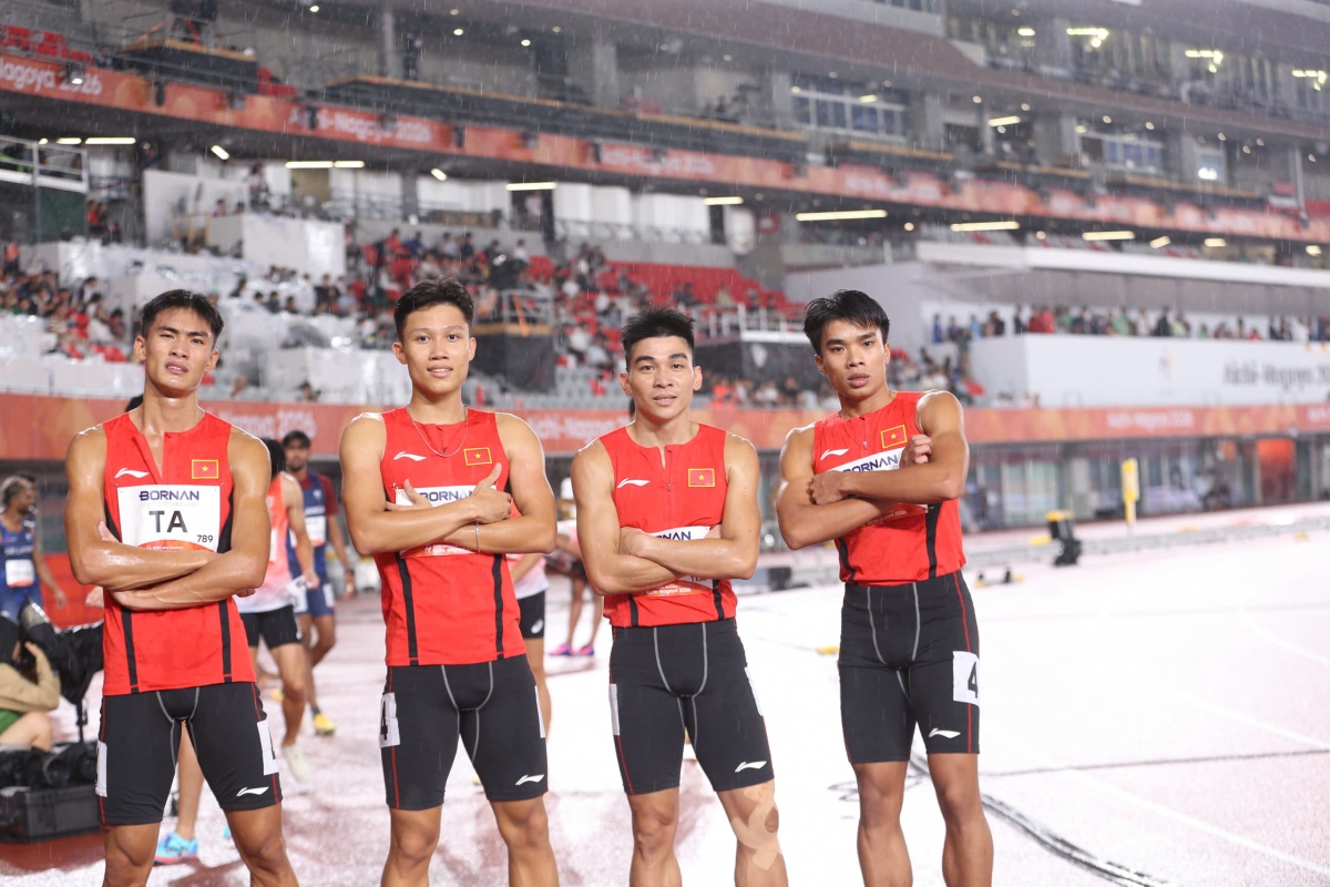 Điền kinh Việt Nam vào chung kết nội dung 4x400m nam