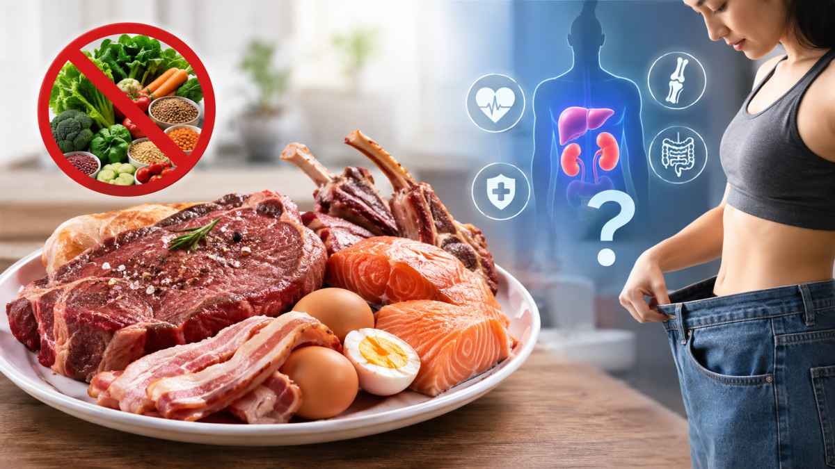 Gan, thận bị ảnh hưởng khi thực hiện chế độ ăn "thuần thịt"