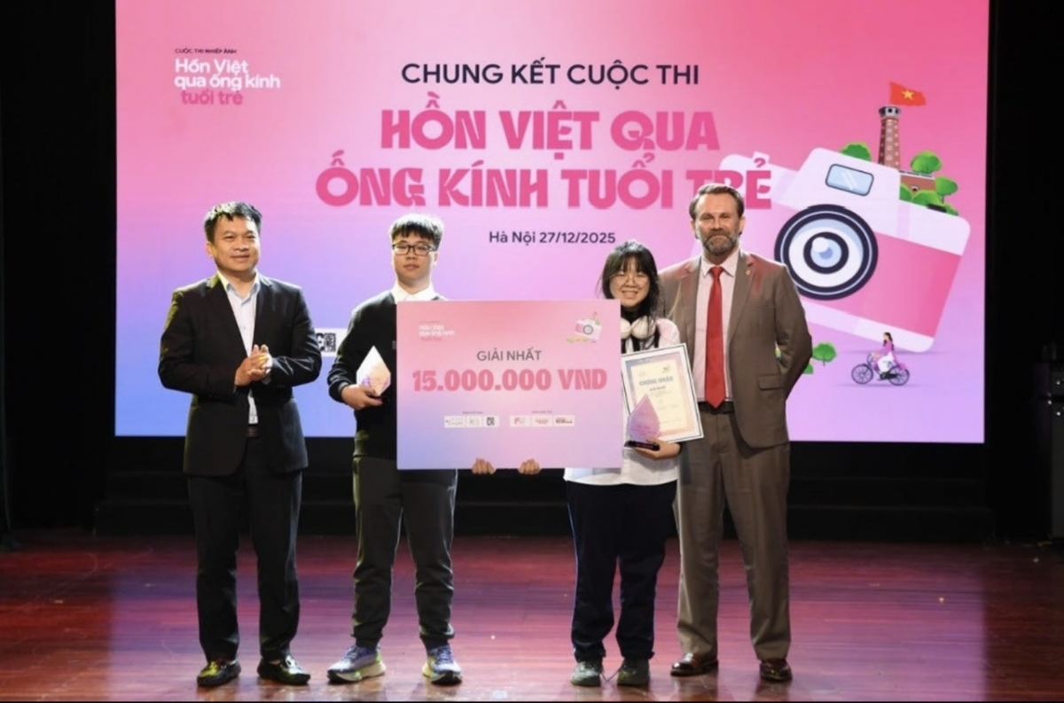 Chung kết cuộc thi “Hồn Việt qua ống kính tuổi trẻ” năm 2025. Ảnh: BTC.