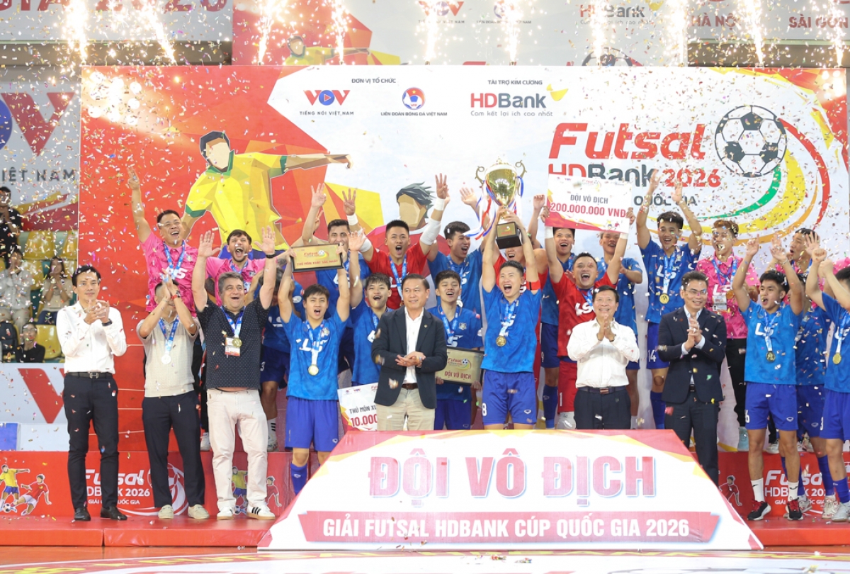 Thái Sơn Bắc bảo vệ thành công ngôi vô địch (Ảnh VOV)