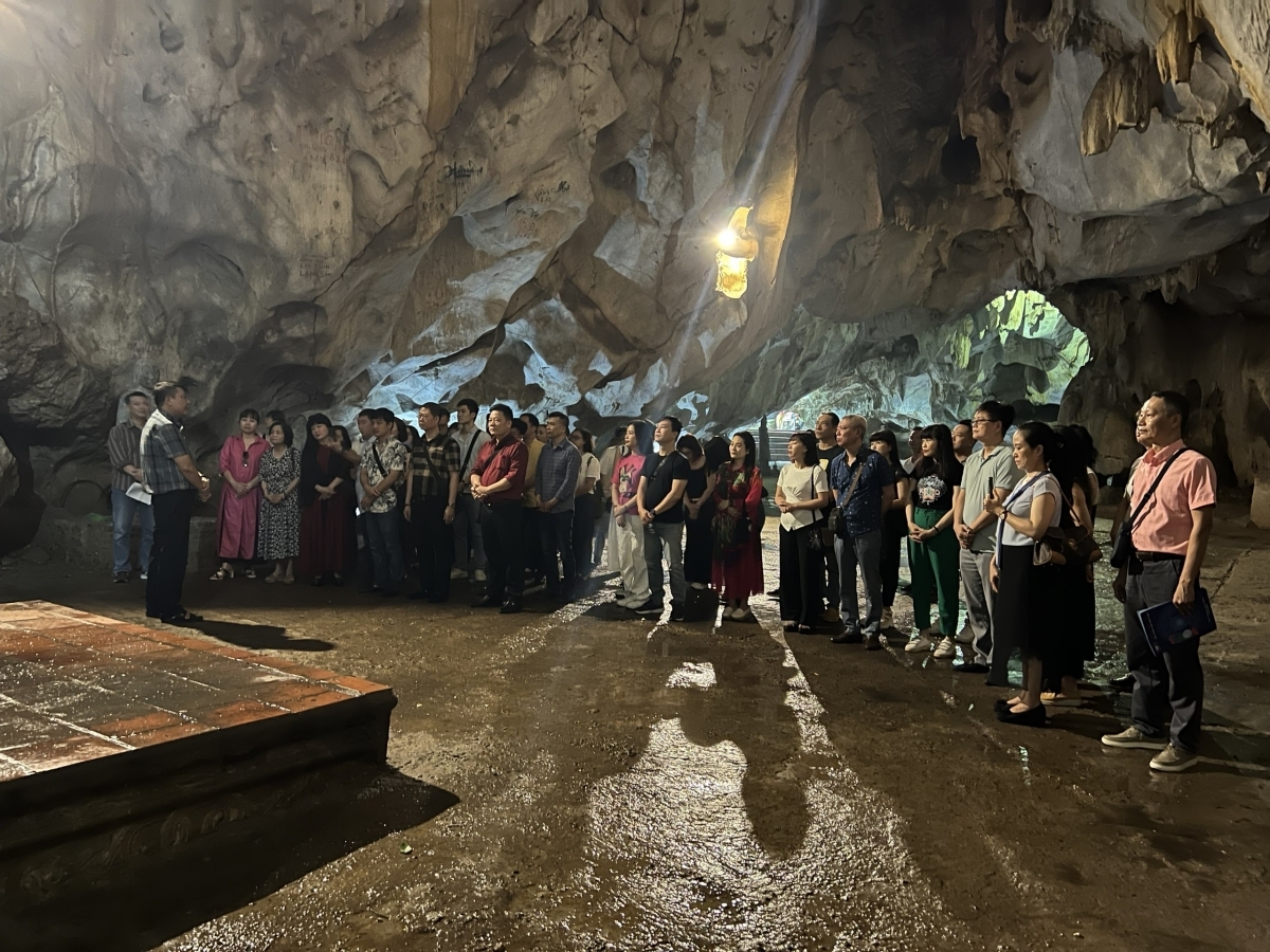 Hang Trầm, nơi đầu tiên Đài TNVN rời Hà Nội sơ tán. Ảnh VOV3