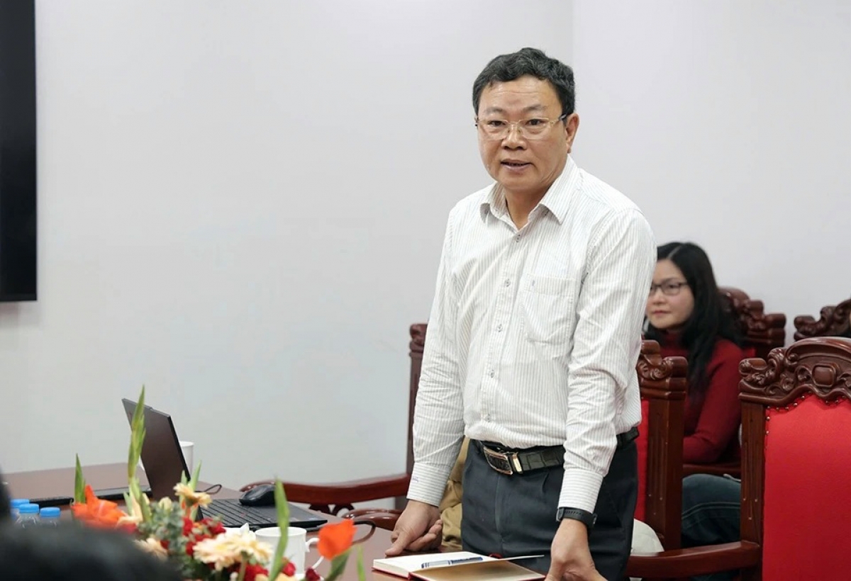 ông Ngô Văn Hoan, Phó Tổng Giám đốc Nhà xuất bản Giáo dục Việt Nam
(Ảnh: NXBGDVN) 