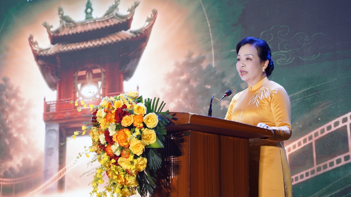 TS Ngô Phương Lan, Chủ tịch Hiệp hội Xúc tiến phát triển Điện ảnh Việt Nam. Ảnh: BTC