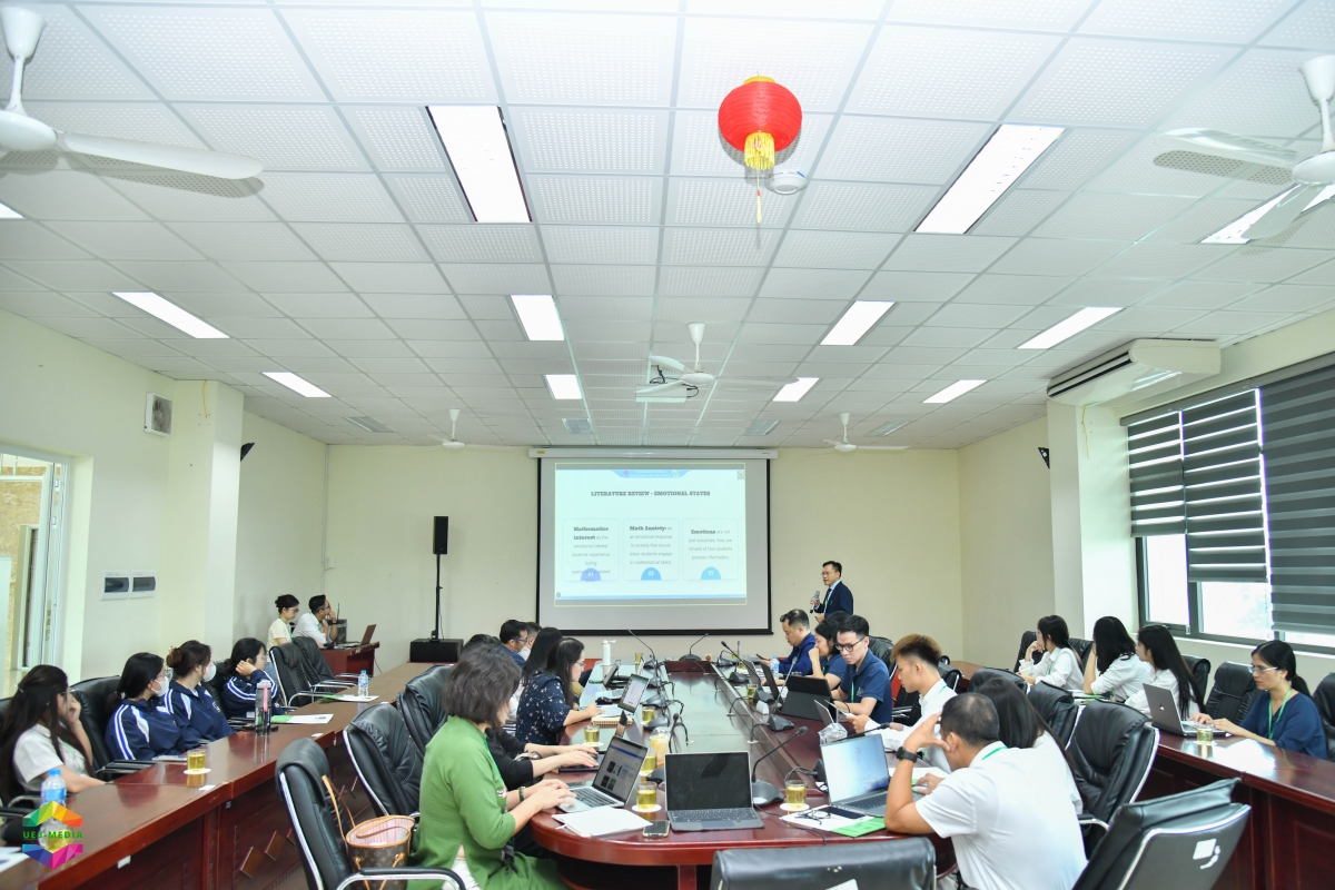 Tiểu ban 3: Đo lường và đánh giá trong giáo dục trong bối cảnh phát triển trí tuệ nhân tạo
(Ảnh: ĐHGD)