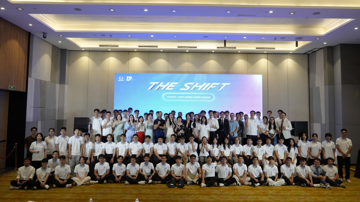 Chương trình Chào Tân sinh viên 2026 với chủ đề “The Shift – Bản lĩnh lớn lên cùng thời đại” tổ chức ngày 13/9 (Ảnh: BTC)