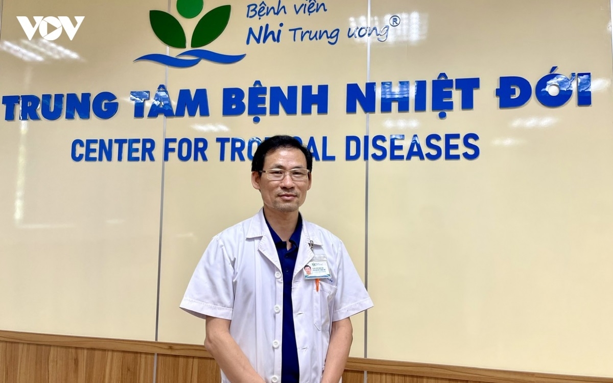 TS.BS Đỗ Thiện Hải, Phó Giám đốc Trung tâm Bệnh nhiệt đới, Bệnh viện Nhi Trung ương