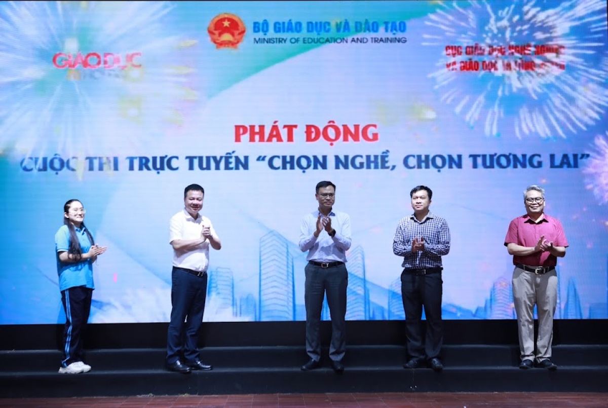 Phát động cuộc thi trực tuyến "Chọn nghề, chọn tương lai". Ảnh: BTC