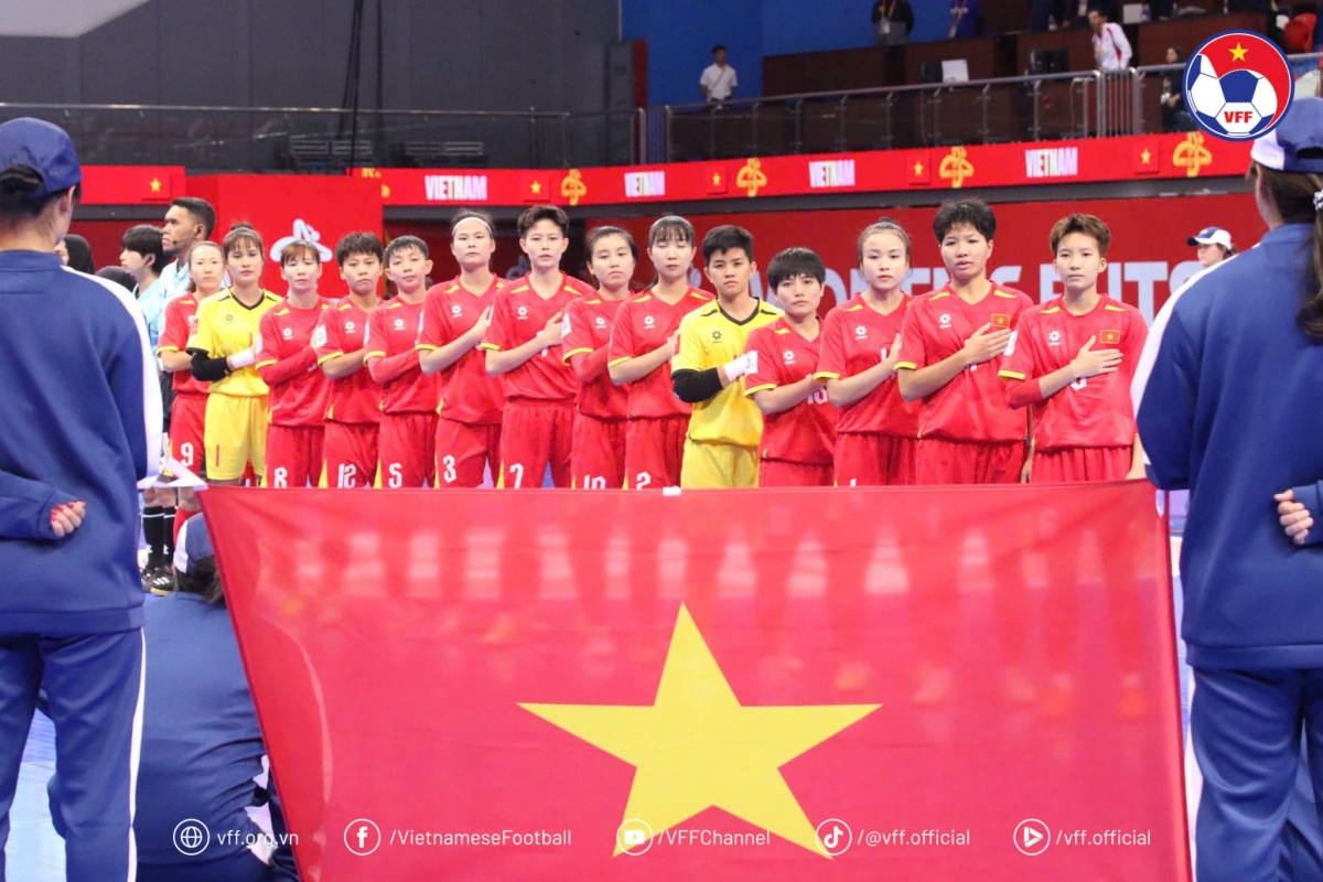 Tuyển futsal nữ Việt Nam sẽ có hai trận giao hữu với tuyển futsal nữ New Zealand (ảnh: VFF)