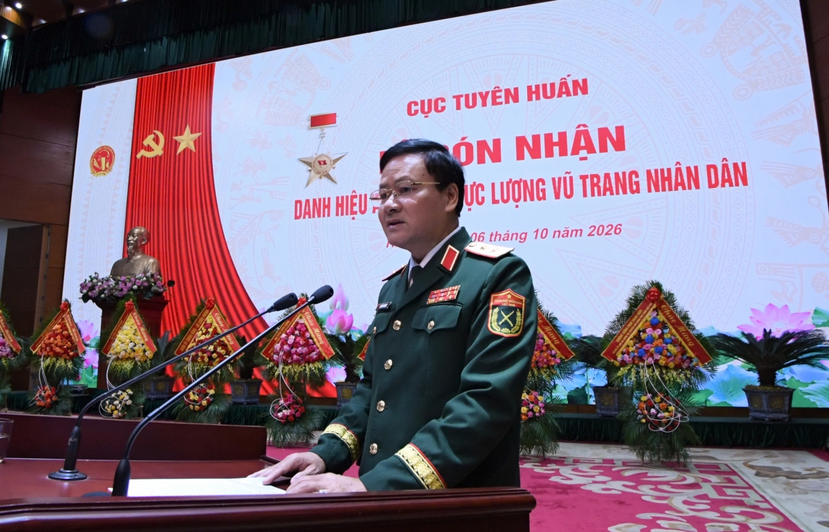 Trung tướng Nguyễn Văn Đức, Cục trưởng Cục Tuyên huấn, Tổng cục Chính trị QĐND Việt Nam - Ảnh: Diệp Thảo.