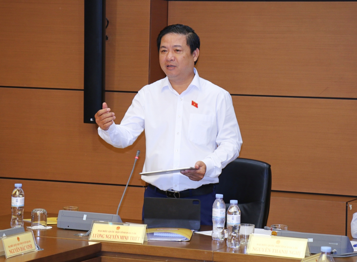 Đại biểu quốc hội Lương Nguyễn Minh Triết, Đoàn Đắk Lắk (Ảnh: quochoi.vn)