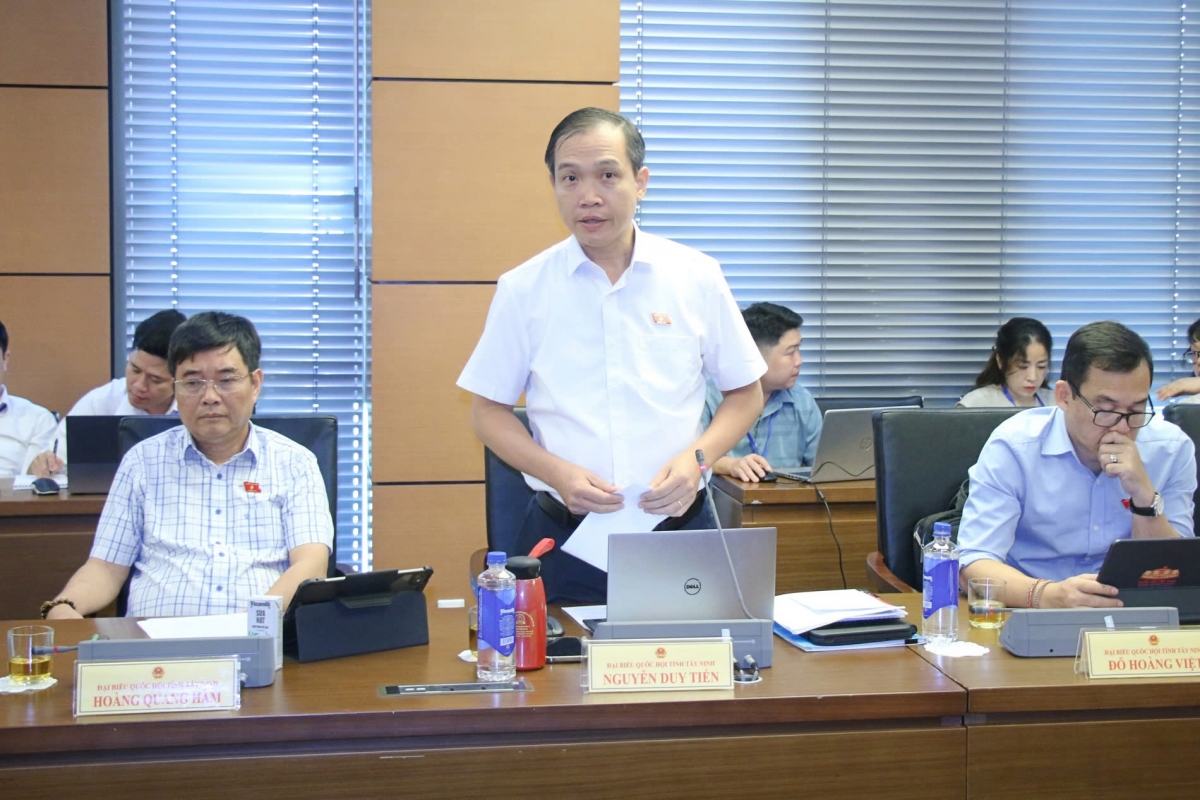 Đại biểu Nguyễn Duy Tiến, Đoàn đại biểu quốc hội tỉnh Tây Ninh (Ảnh: Quochoi.vn)