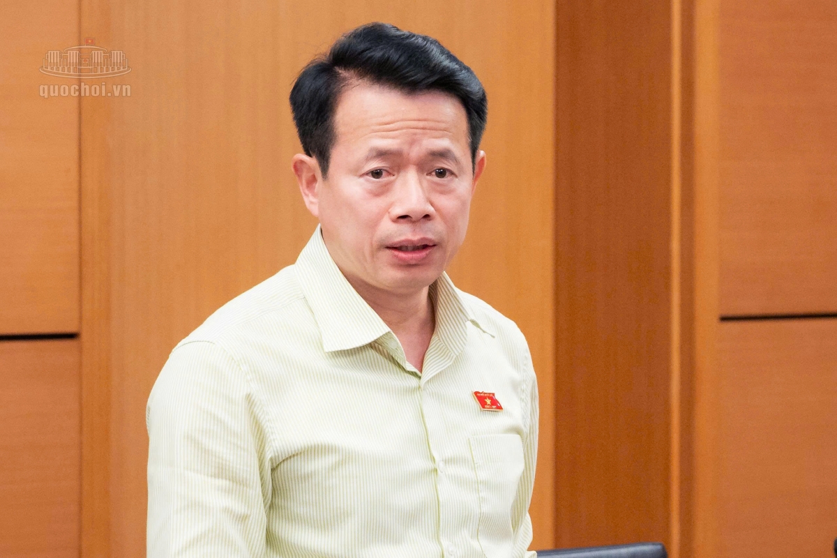 Đại biểu Nguyễn Hải Dũng, Đoàn đại biểu Quốc hội tỉnh Ninh Bình (Ảnh: Quochoi.vn)