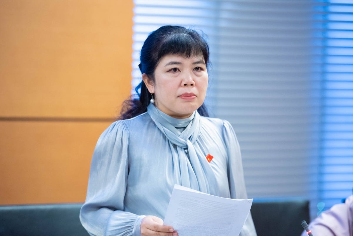 Đại biểu Nguyễn Thị Thu Hà, Đoàn đại biểu Quốc hội tỉnh Quảng Ninh (Ảnh: Quochoi.vn)