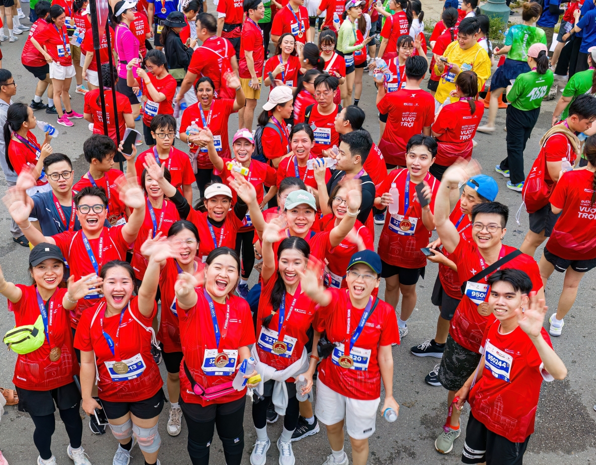 Mùa giải thứ 9 của Marathon Quốc tế TP.HCM Techcombank có khoảng 24000 VĐV (ảnh: BTC)