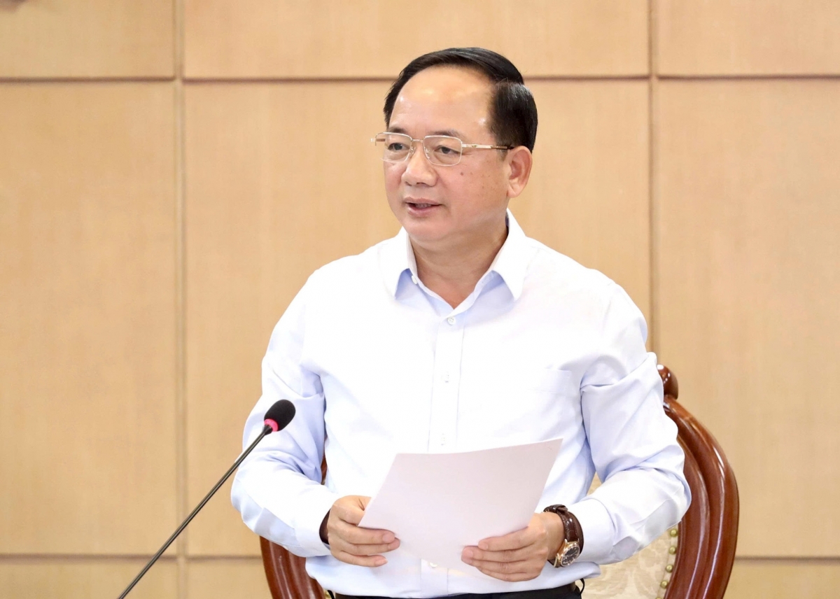 Đồng chí Trịnh Văn Quyết - Ủy viên Bộ Chính trị, Bí thư Trung ương Đảng, Trưởng Ban Tuyên giáo Trung ương. Ảnh: Moet