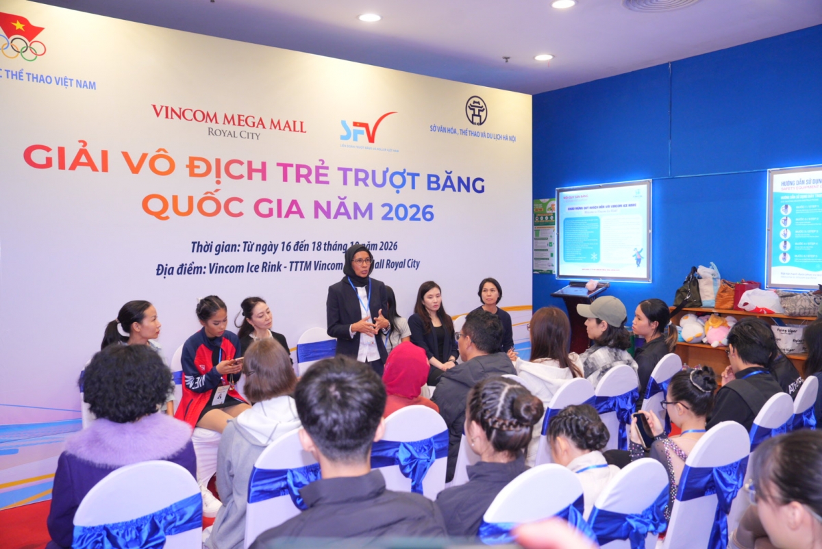 Buổi tọa đàm được tổ chức với sự tham dự của các trọng tài, chuyên gia quốc tế (ảnh: SFV)