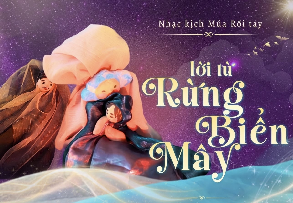 Tác phẩm mới nhất của nghệ sĩ Thu Thủy với nội dung về bảo vệ môi trường đồng thời gửi gắm nhiều tầng lớp giá trị, thông điệp về gia đình. Ảnh: NVCC