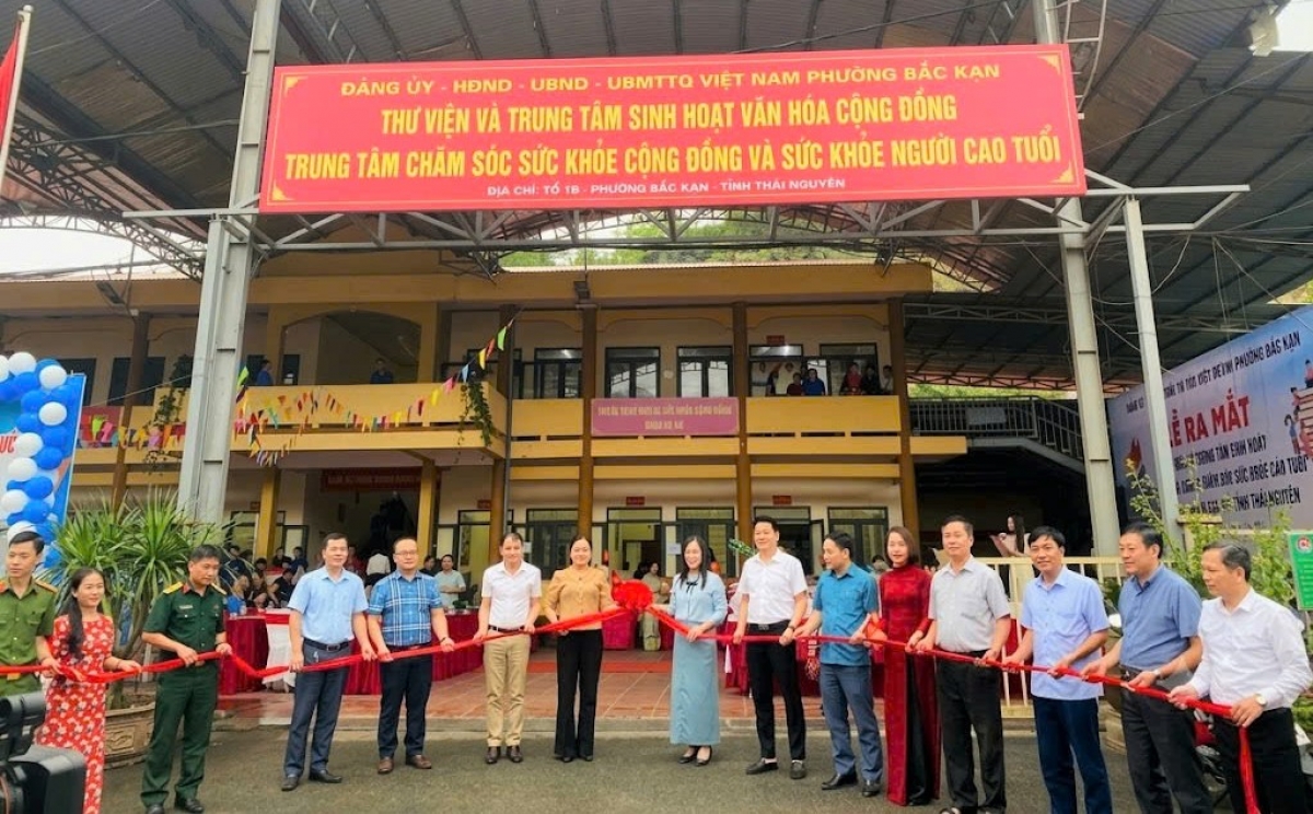 Ra mắt mô hình Trung tâm sinh hoạt cộng đồng và chăm sóc sức khoẻ tại phường Bắc Kạn
(Ảnh: VOV Đông Bắc)