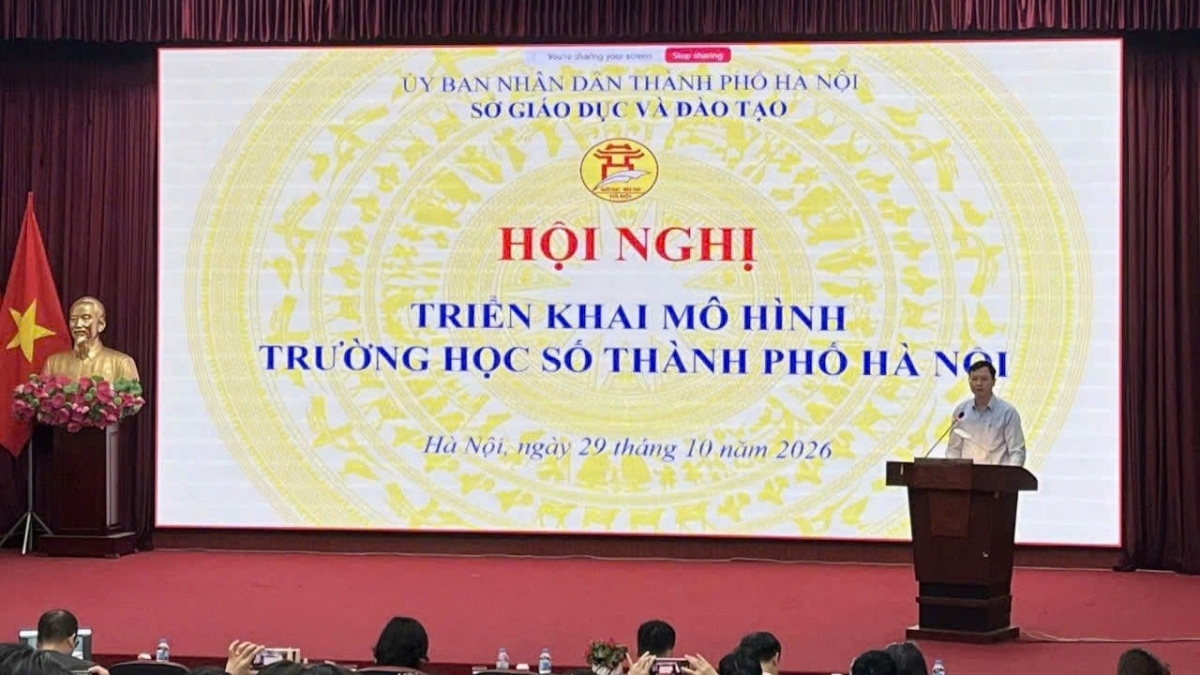 PGS.TS Nguyễn Văn Hiền, Giám đốc Sở GD-ĐT Hà Nội. (Ảnh: BTC)