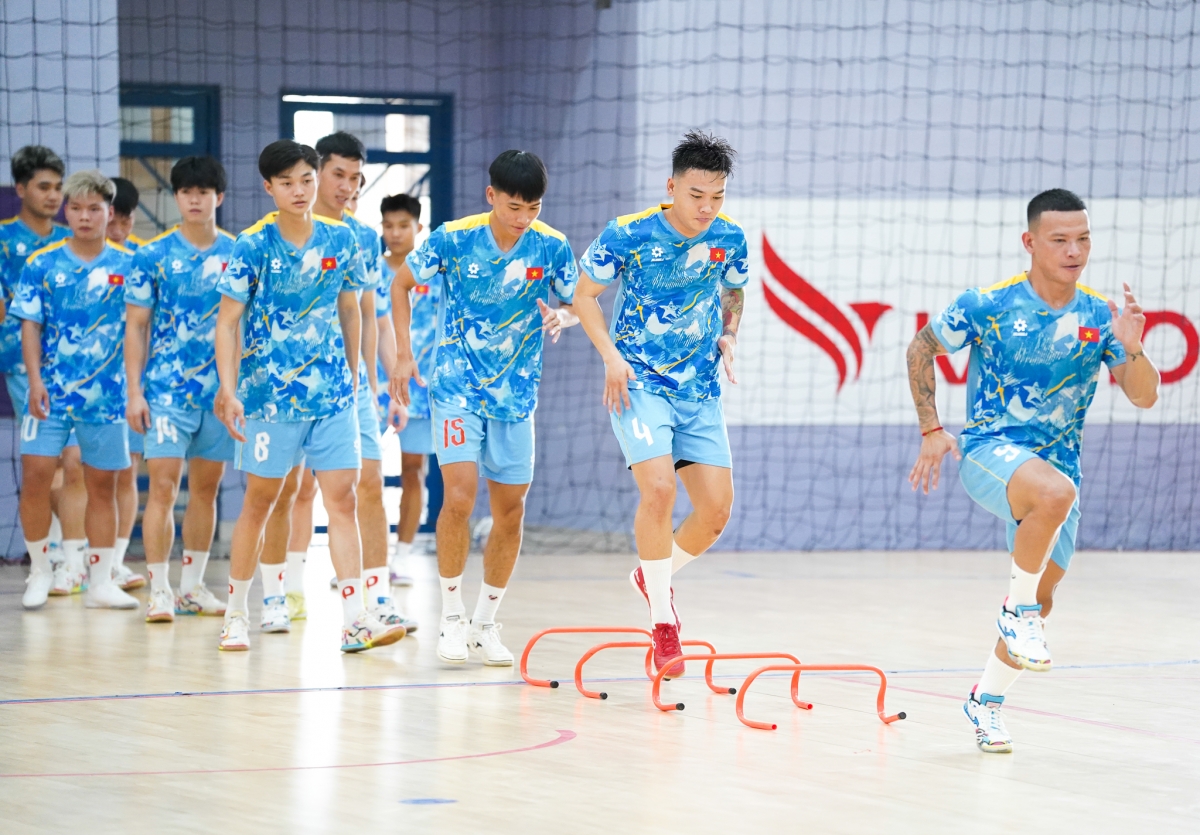 Trong danh sách triệu tập, HLV Diego Giustozzi trao cơ hội cho nhiều gương mặt trẻ (ảnh VFF)