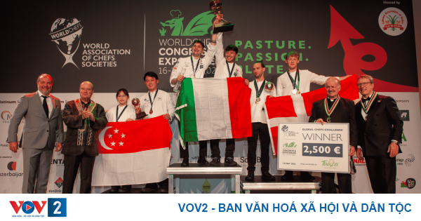 Đầu bếp Việt Nam giành Huy chương Bạc tại Global Chefs Challenge 2026